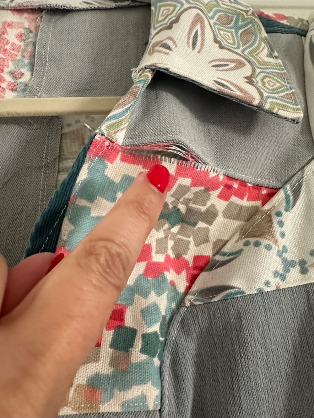 Patchwork Jumpsuit - Picture 13 of 16